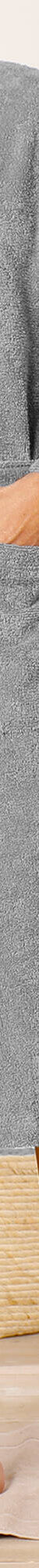 Peignoir mixte adulte col kimono éponge bouclette  (gris) Peignoir mixte adulte col kimono éponge bouclette  (gris)
